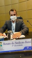 Renato do Sindicato Rural retoma atividades legislativas com projeto de sua autoria aprovado por unanimidade