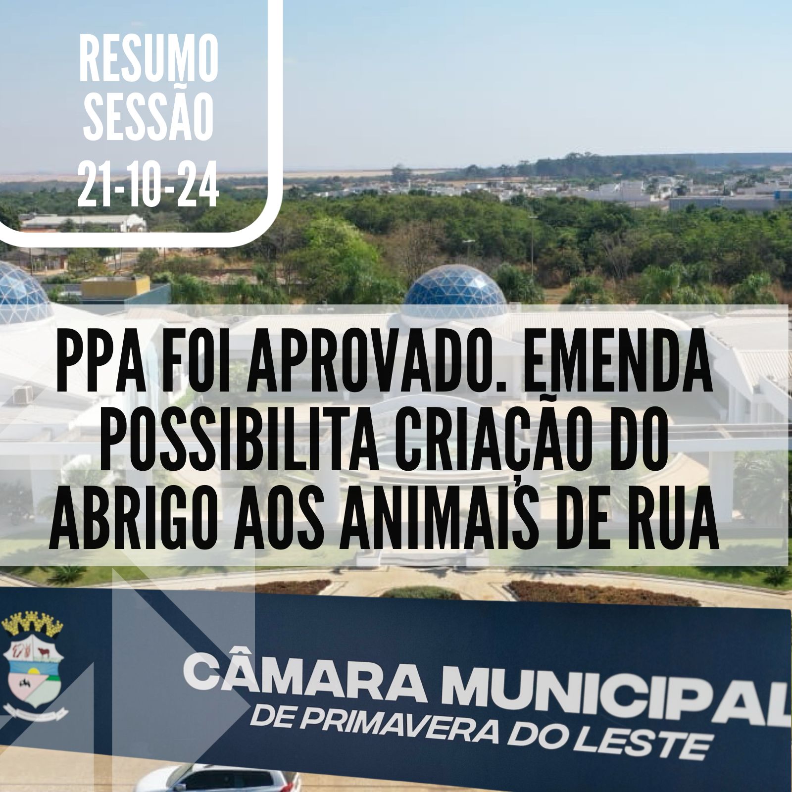 PPA APROVADO EM 2ª VOTAÇÃO