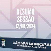 RESUMO SESSÃO 12/08